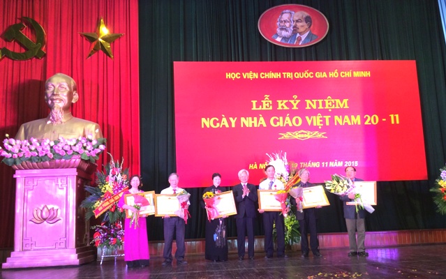 Học viện Chính trị Quốc gia Hồ Chí Minh kỷ niệm ngày Nhà giáo Việt Nam
